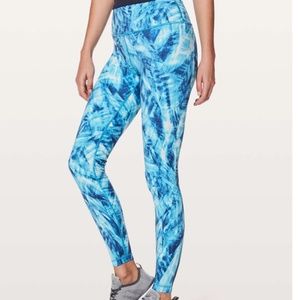 LULULEMON SPEED WUNDER TIGHT LEGGINGS *NULUX -Sz 4